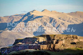 【ペルー共和国の風景ポストカード】ペルークスコ遺跡のはがきハガキ葉書 撮影/photo by SHIGERU MURASHIGE