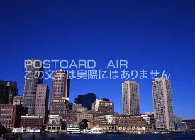 【限定販売アメリカの風景ポストカード】アメリカ合衆国 マサチューセッツ州 ボストンの都市