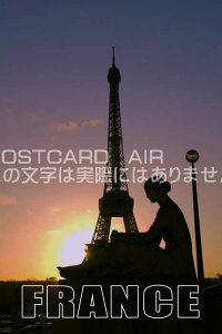 �y���E�̊ό��n�|�X�g�J�[�h�z�uFRANCE�v�閾���̃t�����X�p�������ƃG�b�t�F�����n�K�L�͂����G�t���y����̔��z