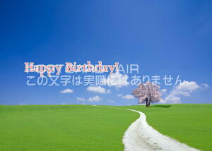 ytœ`|XgJ[hAIRzuHappy Birthday vւƑ̂͂ Gt