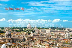 yC^Åόn|XgJ[hzuSan Peter, Rome, ItalyvTEsGg吹̗t͂nKL