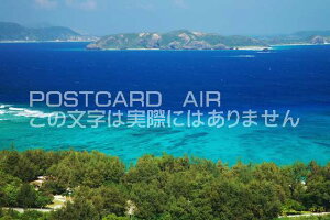 沖縄県 渡嘉敷島　とかしくビーチのポストカード葉書はがき　Photo　by絶景.com