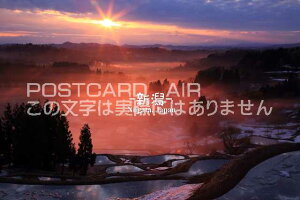 �y���{�̊ό��n�|�X�g�J�[�h��AIR�z�u�V���@Niigata, Japan�v������͂����E�t���E�n�K�Lphoto by ��i.com