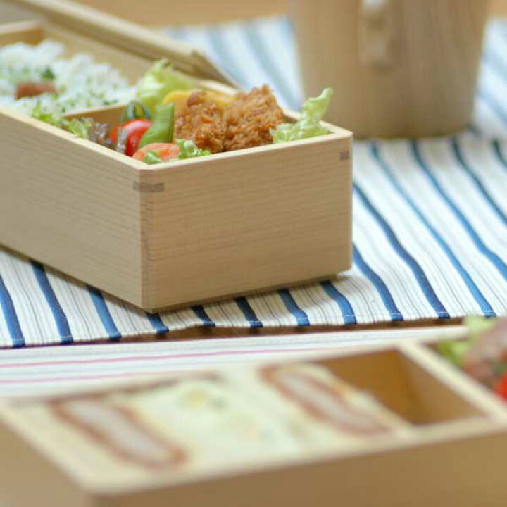 楽天市場】輪島キリモト あすなろのBENTO-BAKO わじまきりもと 木製 