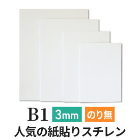 スチレンボード 発泡スチロール 板 3mm B1(728×1030mm） ポップコーア のりなし 両面紙貼り 発泡 パネル スチレン ボード 板 3mm B1 建築模型 模型 工作 POP 看板芯材