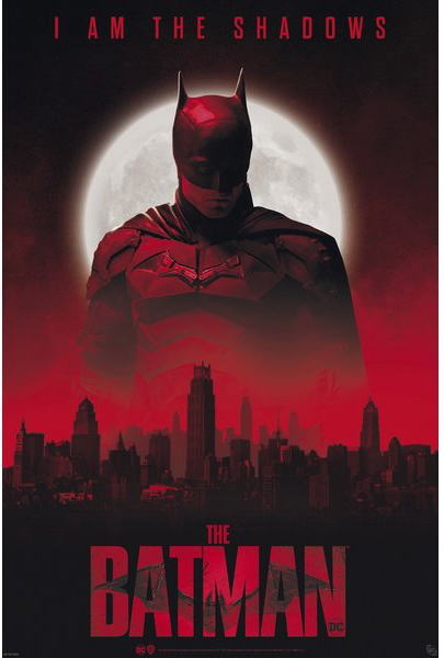 ザ・バットマン　ポスター (61cm x 91.5cm) The Batman Shadows【220224】 | ポスタービン