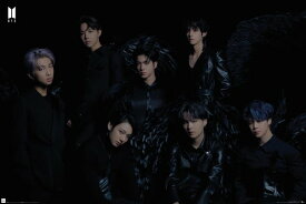 BTS　ポスター (61cm x 91.5cm) （ビーティーエス） black wings【220224】