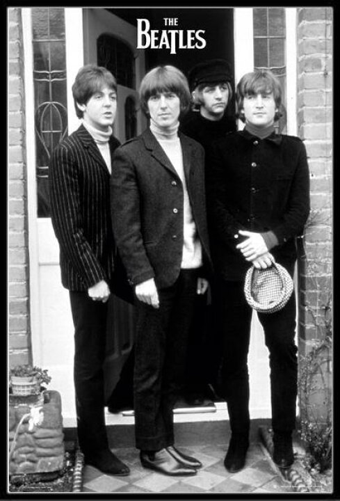 楽天市場】ザ・ビートルズ ポスターフレームセット The Beatles 1965(140620) : ポスタービン