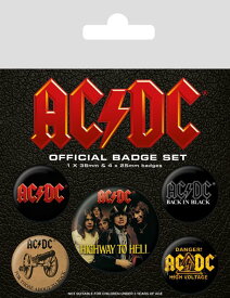 AC/DC (Logo) カンバッチセット