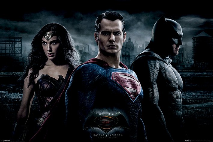 バットマン vs スーパーマン ジャスティスの誕生 ポスター Batman V Superman (Trio)(160204) | ポスタービン