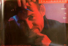 ヴィンテージ　プロモーショナル　ポスター ジョー・コッカー JOE COCKER Unchain My Heart, Capitol promotional