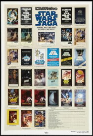 スターウォーズ チェックリスト オリジナルポスター STAR WARS SAGA CHECKLIST ONE-SHEET