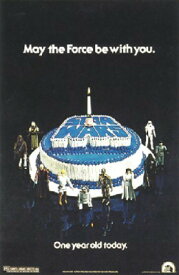 スター・ウォーズ ポスター Star Wars　1978 公開1周年記念 Star Wars 1st Birthday