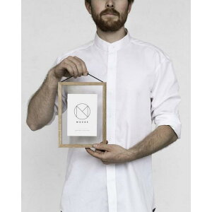 【メール便配送OK】MOEBE | A5 FRAME (oak) | A5 ウッドフレーム【ムーベ 北欧 デンマーク インテリア ポスターフレーム】