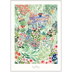 �y50x70cm�zLa Poire - Garden �A�[�g�v�����g/�A�[�g�|�X�^�[ �k�� �f���}�[�N