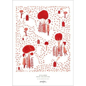 �yA4�zSTILLEBEN - Don't Step On The Flowers No.40 (BY Ana Frois) A4 �A�[�g�v�����g/�A�[�g�|�X�^�[ �k�� �f���}�[�N �������