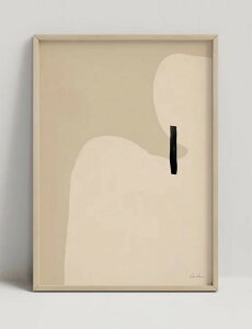 y50x70cmzCARO CARO PRINTS - Abstract Minimalist Art Print (ABST-22) A[gvg/A[g|X^[ k AuXgNg