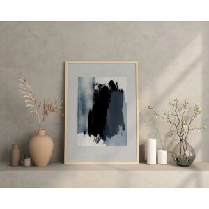 y30x40cmzMareike Bohmer - Abstract Brush Strokes 15 A[gvg/A[g|X^[ k hCc AuXgNg ۉ