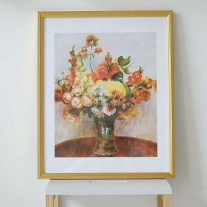 PIERRE-AUGUSTE RENOIR (m[) - ԕr̉ Fleurs dans un Vase L A[gvg/A[g|X^[ t[t  k ۔h