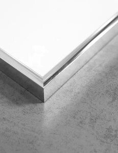 y40x50cmzSILVER ALMINIUM FRAME - Vo[A~jEt[ |X^[t[ A~z