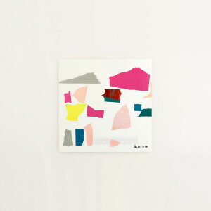 【20x20cm】a good view - 竜宮城 北欧 アートポスター 抽象画 おしゃれ リビング おぶすま 河東梨香