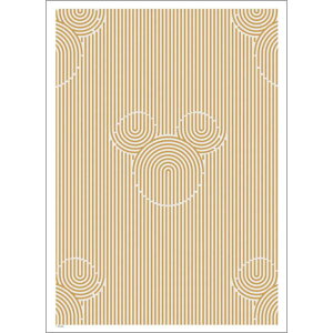 y30x40cmzDISNEY - Mickey Mouse Yellow Stripes A[gvg/|X^[ fBYj[ ~bL[}EX