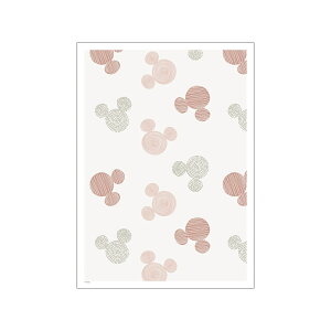y/[2zDISNEY - Mickey Mouse Beige Pattern 4TCYWJ A[gvg/|X^[ fBYj[ ~bL[}EX
