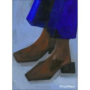�y50x70cm�zTHE POSTER CLUB x HANNA PETERSON - Boots and Blues �A�[�g�|�X�^�[ �k�� �X�E�F�[�f��
