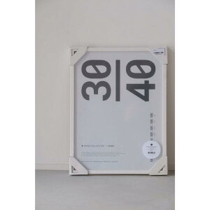 �y30x40cm�zPAPER COLLECTIVE / MADO - �|�X�^�[�t���[�� (timber white) | �������� �z�� �z���C�g �� �ؐ� �M�t�g �a�����v���[���g ���� �z ���r���O ������ �V���v�� �t���[�� �C���e���A ���a���� �V�� 