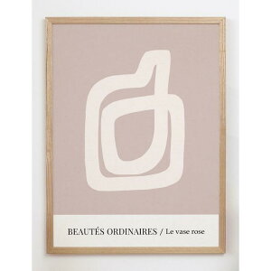 y30x40cmzCARO CARO PRINTS - Pink Vase Art Print (GMTC-3101) A[gvg/A[g|X^[ k AuXgNg