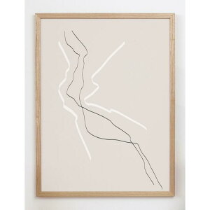 y30x40cmzCARO CARO PRINTS - Minimalist Line Art Print (MODM-3401) | A[gvg/A[g|X^[ k AuXgNg