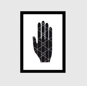 yA4zLACE & STRIPES - HAND PRINT A[gvg / |X^[ [֑ k G EH[CeA  rO