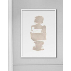 【A3】NOUROM - BEIGE ABSTRACT #1 | 北欧 ポスター スウェーデン アブストラクト アート アートポスター ポスター インテリア オシャレ おしゃれ 壁紙