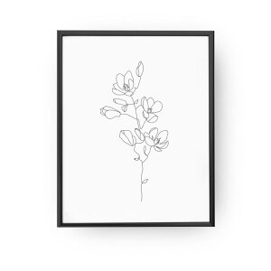 yA3zLOVELY POSTERS - MAGNOLIA PRINT A[gvg/|X^[ k Vv 