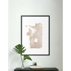 【A3】NOUROM - BEIGE ABSTRACT #3 | 北欧 ポスター スウェーデン アブストラクト アート アートポスター ポスター インテリア オシャレ おしゃれ 壁紙