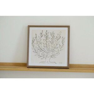 HENRI MATISSE (AE}eBX) | Le platane S (brown frame) | A[gvg/A[g|X^[ t[t k XJWirA