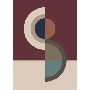 �yA3�zRune Elmegaard - Figure Shape 10 (bordeaux red) | A3 �A�[�g�|�X�^�[ | �k�� �f���}�[�N �^�C�|�O���t�B