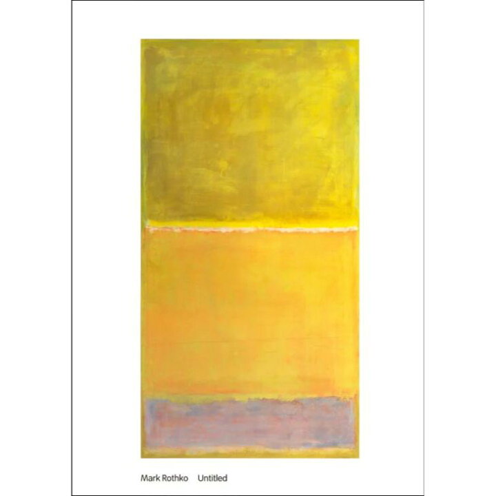 楽天市場】【60x80cm】MARK ROTHKO (マーク・ロスコ) - Untitled 1951 