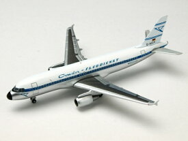 飛行機模型 完成品 ヘルパウイングス herpa Wings 1/500 エアバス A320 コンドル航空 「レトロカラー」(519311)