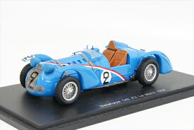 ミニカー 1/43 スパーク Spark (S2726) ドライエ 145 1938年 ル・マン24時間耐久レース #2 G.Comotti/A.Divo