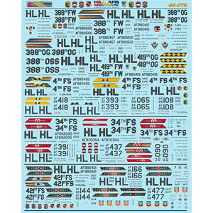 �v���b�c �A�t�^�[�o�[�i�[�f�J�[�� 1/48 F-16C �q����R��n �͌^�p�O�b�Y AFB48-075