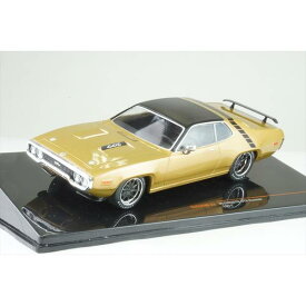 イクソ 1/43 プリムス GTX ランナー 1971 メタリックゴールド 完成品ミニカー CLC529N