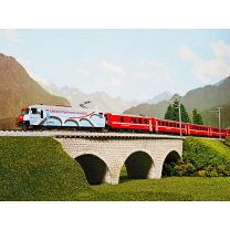 楽天市場】10－1414 kato カトー アルプスの赤い客車 ew i 4両増結  