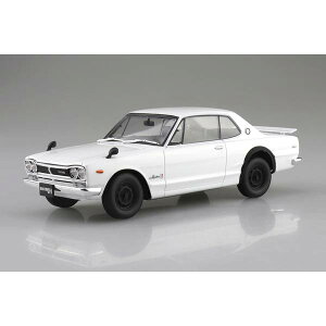�A�I�V�} 1/24 �y�v�� �X�i�b�v�J�[ No.01-WH KPGC10 �X�J�C���C��HT 2000GT-R 1971 �z���C�g �X�P�[�����f�� 4905083065907