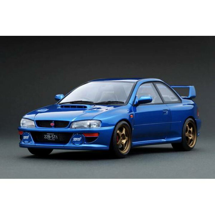 楽天市場】イグニッションモデル 1/18 スバル インプレッサ 22B-STi 
