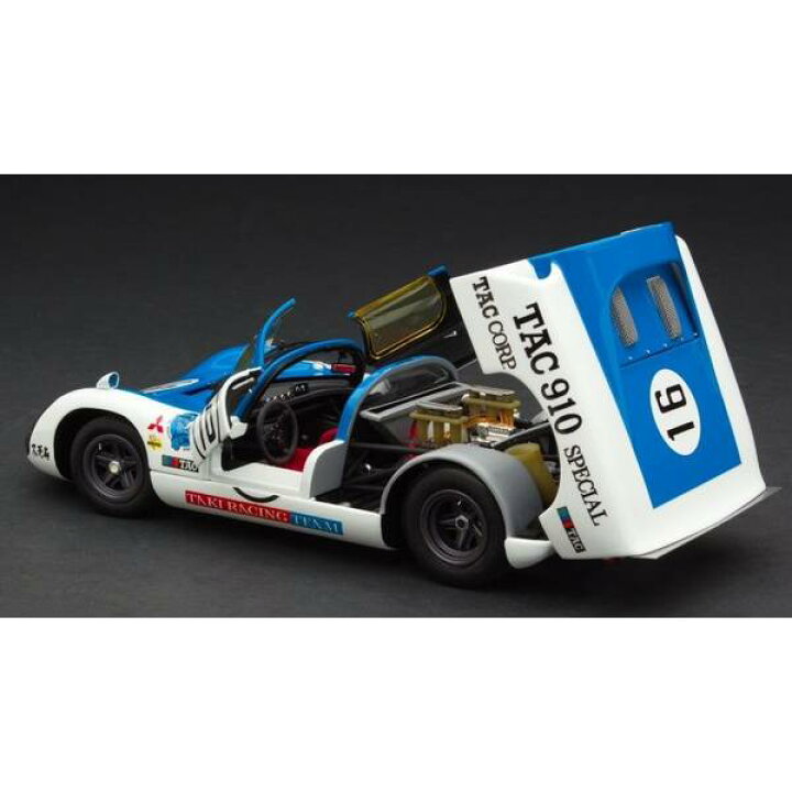 楽天市場】エグゾト 1/18 ポルシェ 910 No.16 1969 日本GP 風戸裕  