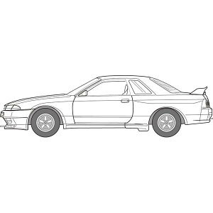 �t�W�~ 1/24 �C���`�A�b�v No.324 �E�B���t�B�[���h GT-R BNR32 Gr.A�d�l �I�[�X�g�����A�c�[�����O�J�[�I�茠1992 �X�P�[�����f�� ID-324
