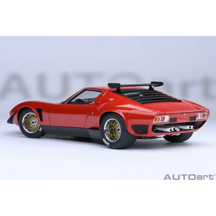 楽天市場】オートアート 1/18 ランボルギーニ ミウラ SVR “イオタ 