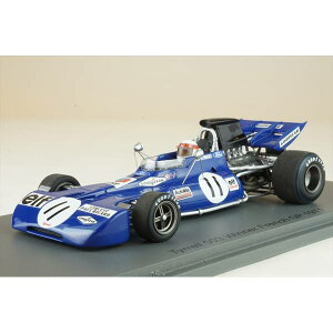 スパーク 1/43 ティレル 003 No.11 1971 F1 フランスGP ウィナー J.スチュワート 完成品ミニカー S7232