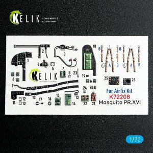 y1\zXLbg 1/72 D.H.XL[g PR.XVI 3DfJ[ (GAtBbNXp) ͌^pObY RSKK72208